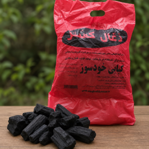 ذغال خودسوز کبابی قرمز