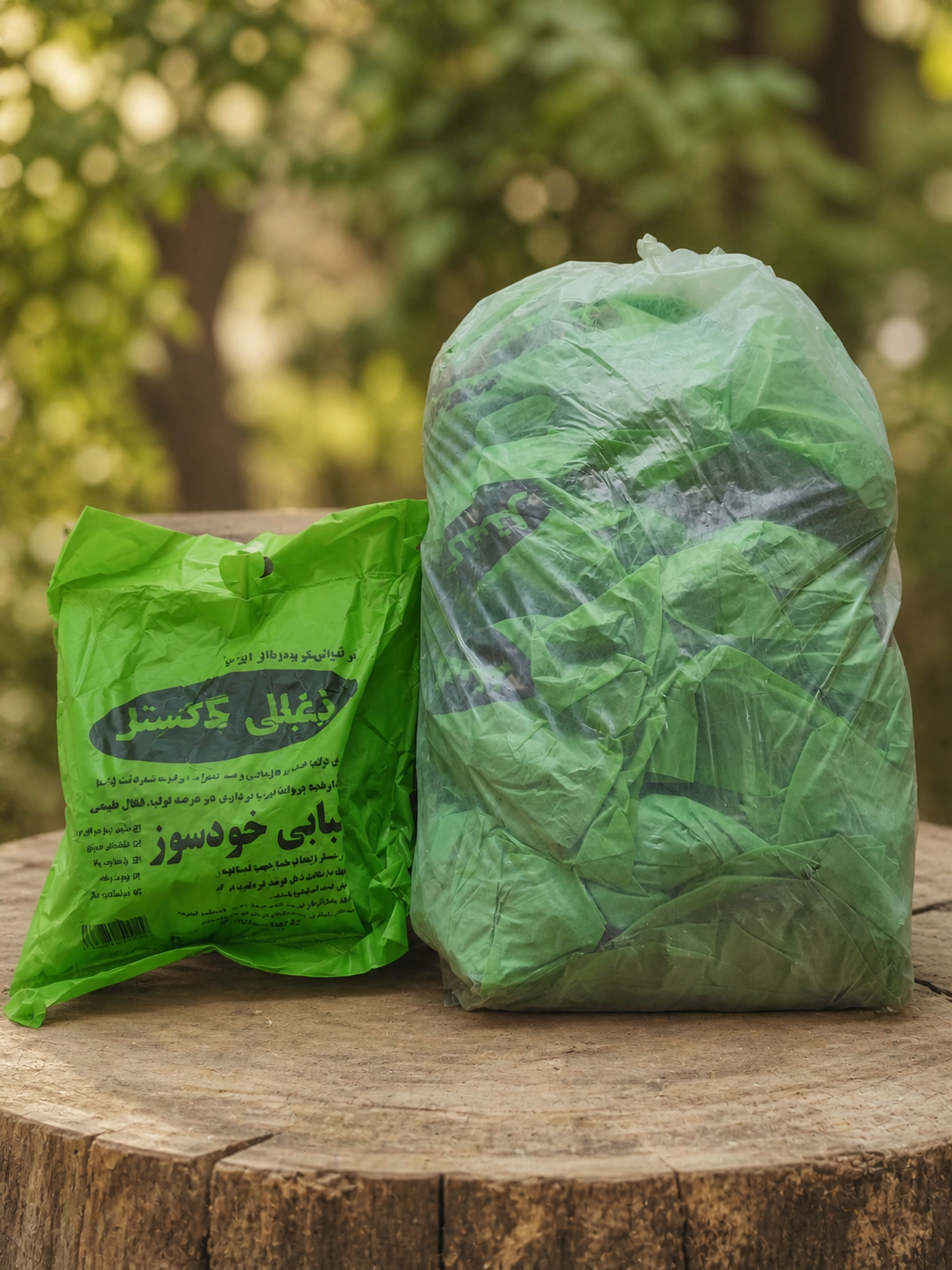 ذغال کبابی خانواده سبز